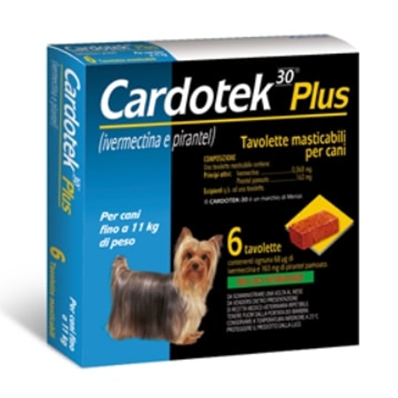 CARDOTEK PLUS X 6 TAV  68 mcg.